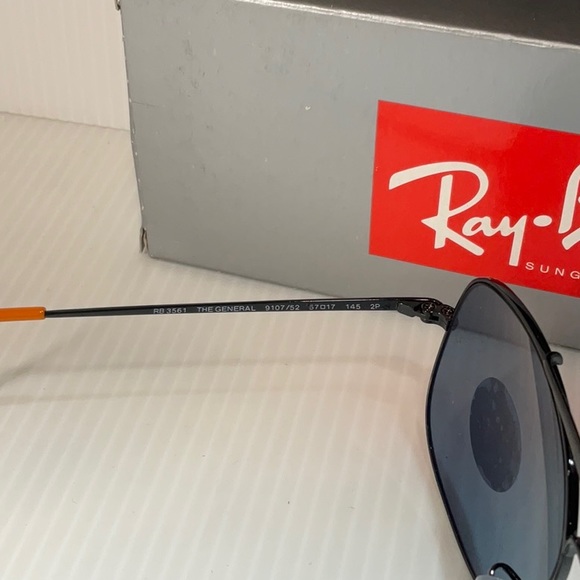 COPY - Rayban polarized men square sunglasses the general rb3561 light blue len… - Picture 7 of 7